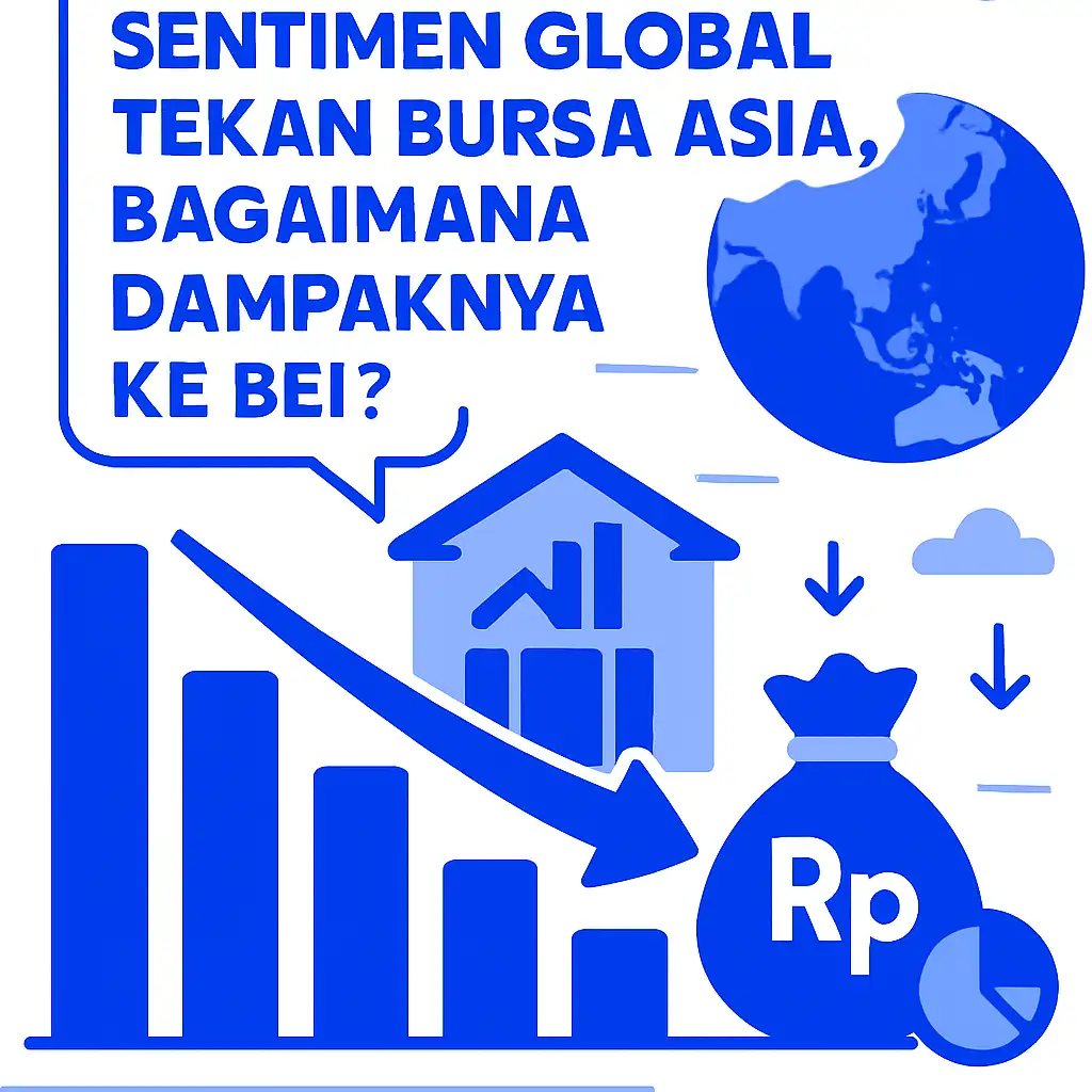 Sentimen Global Tekan Bursa Asia, Bagaimana Dampaknya ke BEI?