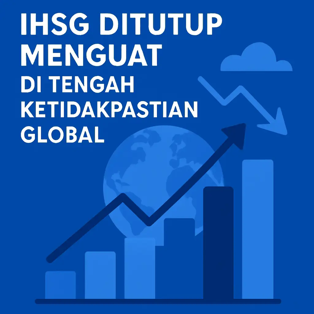 IHSG Ditutup Menguat di Tengah Ketidakpastian Global